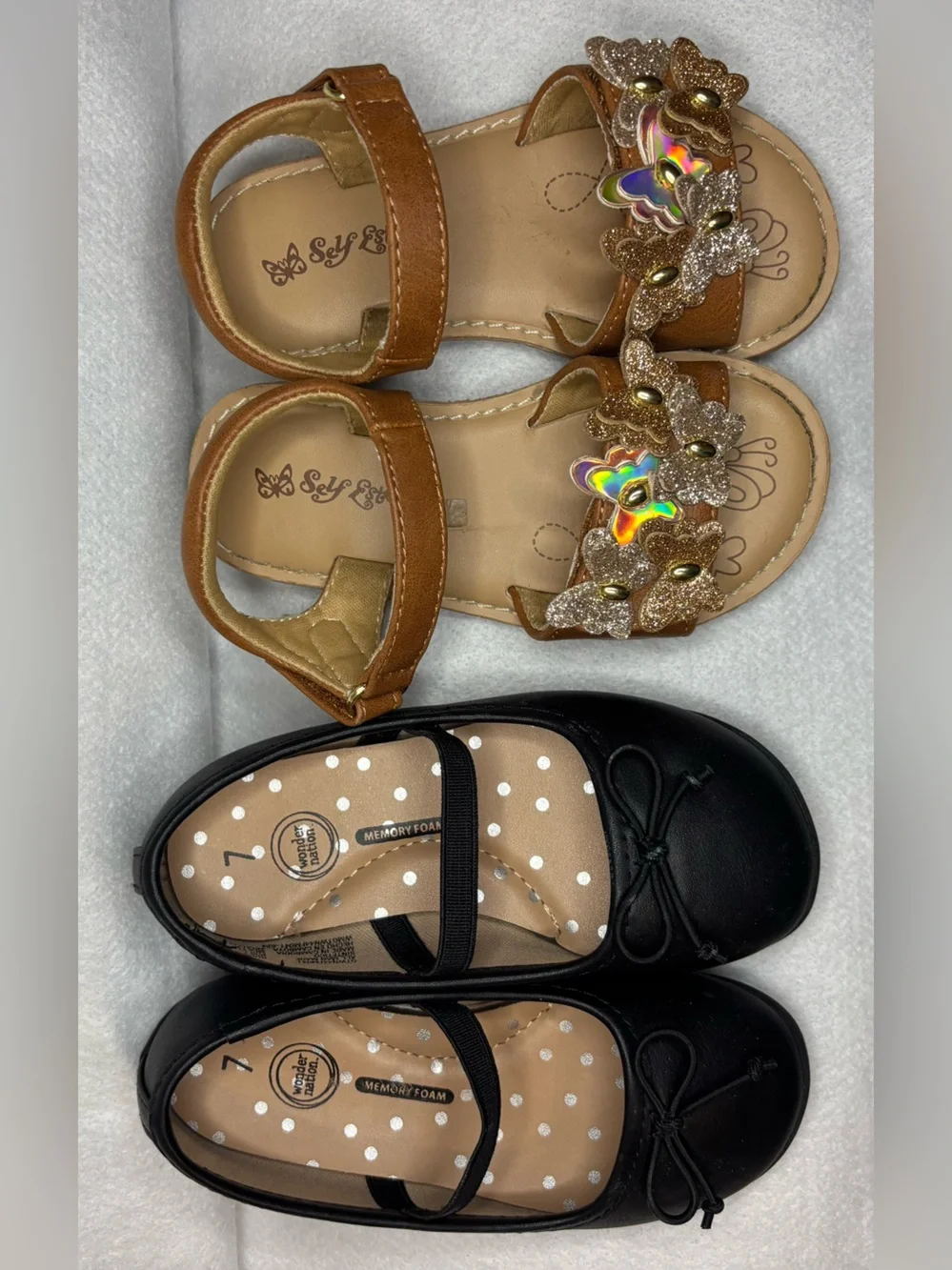 Toddler girl shoe bundle size 7 toddler
